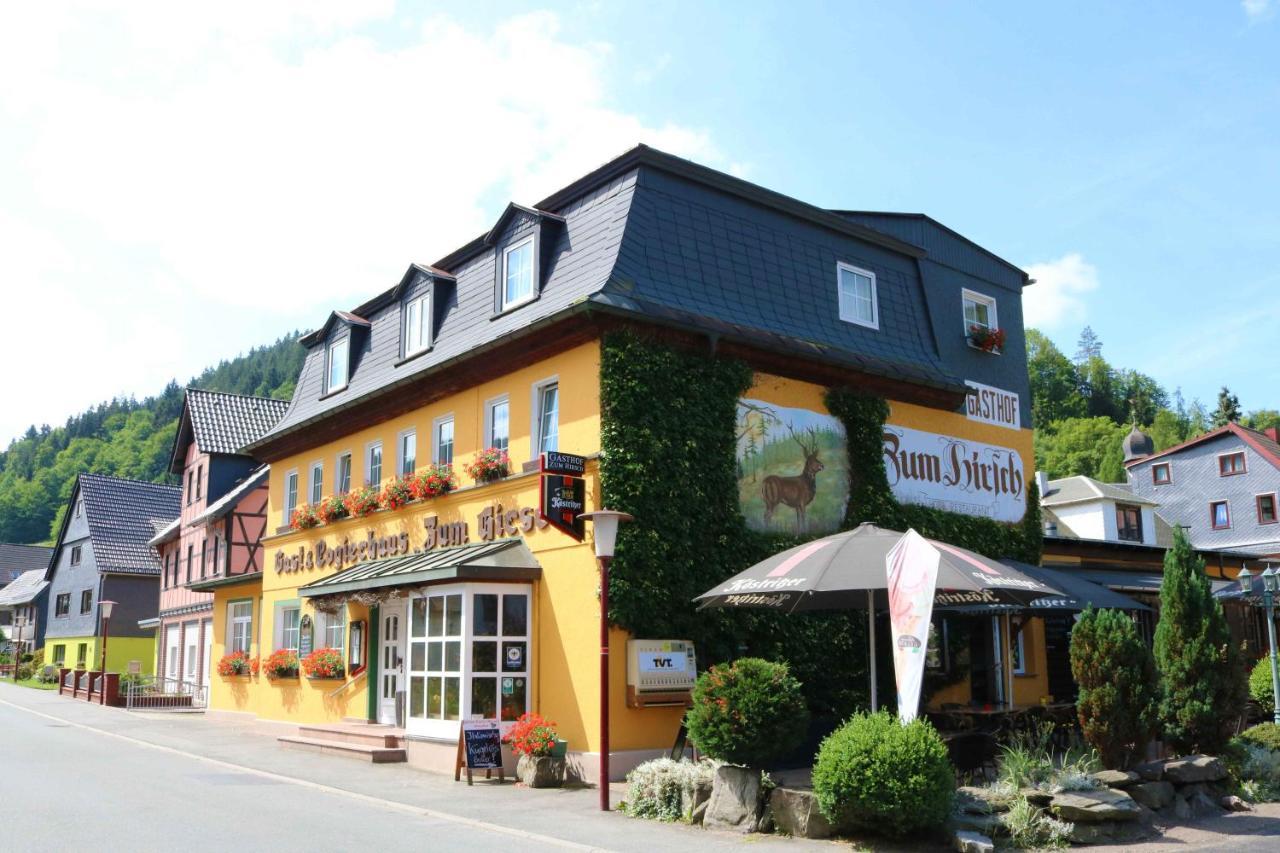 Landhotel Zum Hirsch Unterweissbach Buitenkant foto